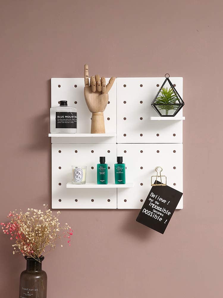 Decorative Plastic Pegboard - Wall Decor Storage By The Shop Mart™